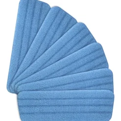 unbranded Svampar & Dukar-Mop Pads, 6 stycken Mikrofiber Rengöringsdynor Blå