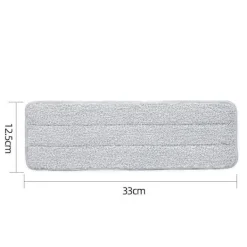 ATELA Städmoppar-Mopphuvud Byte av tyg självhäftande Moppduk Hushållsgolv Keramiskt kakel Lazy Mop Golv