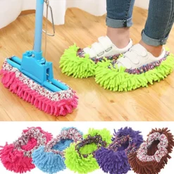 INF Städmoppar-Mopptofflor för Golvrengöring - 1 par