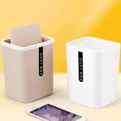 Soptunnor-Mordely Mini liten soptunna Diverse fat VIT