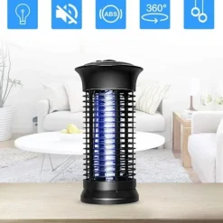 Skadedjur & Insekter-Mosquito Killer Lamp, Kraftfull elektronisk Bug Killer Bug Trap Kraftfull insektsflugfälla med krok Myggzappers Fly Gn