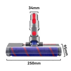 FMYSJ Dammsugare & Tillbehör-Motoriserat golvborsthuvud för V8 V7 V10 V11 dammsugare, mjuk rullborste golvborste ersättning (FMY)