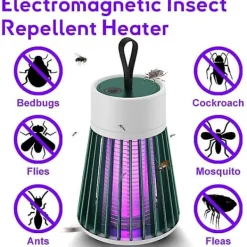 FMYSJ Skadedjur & Insekter-Mozz Guard Myggfångare, MozzGuard Bärbar Sladdlös Mozzguard, USB-laddning och Lågt Ljud, Skadedjursbekämpning Fällor (FMY)