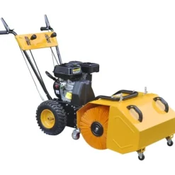 vidaXL Städmaskiner-Multifunktionell bensindriven snöplog/sopmaskin 6,5HK