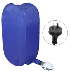 Torktumlare-Multifunktionell hushållshopfällbar elektrisk Klädtork Hängare TorkmaskinAU-kontakt 220V