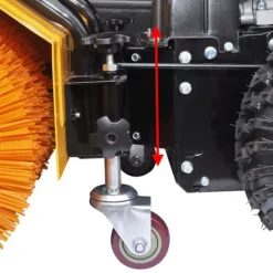 vidaXL Städmaskiner-Multifunktionell sopmaskin bensindriven 6,5HK