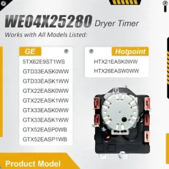 unbranded Torktumlare-Multifunktionell Torktumlartimer med Plastkonstruktion Tvätt Timing Del