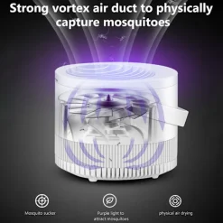 Skadedjur & Insekter-Myggdödande lampa USB Elektrisk Myggfälla Bugg Insektsdödare Hushållsmygglampa Insektsdödare för inomhus och utomhus