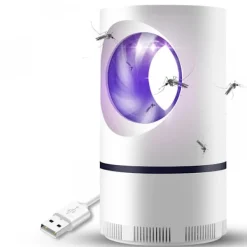 NICEGOU Skadedjur & Insekter-Mygglampa, 360° insektsdödare, elektrisk myggfångare med USB-laddning och fluglampa för sovrum, kök, kontor, hem