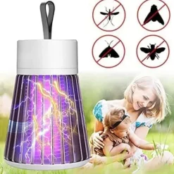 Skadedjur & Insekter-Mygglampa, 2025 Ny 2-i-1 Bärbar Sladdlös Vattentät Campinglampa för Utomhusbruk (1 st Grön/Grå)