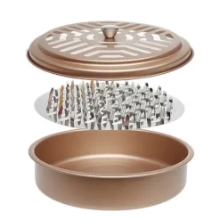 Skadedjur & Insekter-Myggspiralhållare, fackram, rostfritt stål, runt stativ, silver, silver