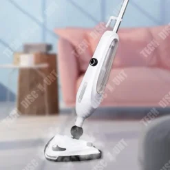 TECH DISCOUNT Ångtvättar-Ångmopp - TD® - Bärbar - Dubbel tank - 1500W - Hemstädning