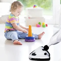 TECH DISCOUNT Ångtvättar-Ångmopp - TD® - Bärbar - Dubbel tank - 1500W - Hemstädning