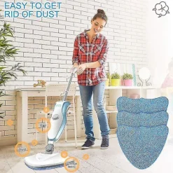 DAO Städmoppar-Ångmopp Pads för Dirt Devil DSS04-E01 Ångrengöringsborste (4-pack) [DB]