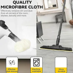 DAO Städmoppar-Ångmoppdynor för Kärcher EasyFix SC2 SC3 SC4 Ångrengörare [DB] Yellow