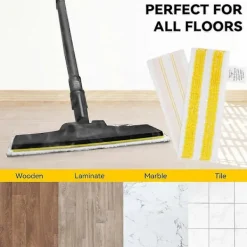 DAO Städmoppar-Ångmoppdynor för Kärcher EasyFix SC2 SC3 SC4 Ångrengörare [DB] Yellow