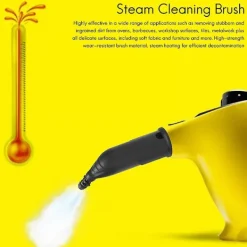 unbranded Högtryckstvättar-Ångrengöringsmunstycke Spaltborste Sprinklermunstycke Huvud för SC1/SC2/SC3/SC4/SC5 Ångrengörare Spaltmunstycke Borste