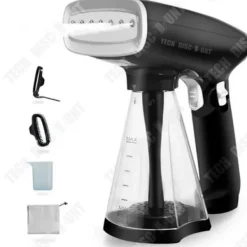 TECH DISCOUNT Strykjärn-Ångstrykjärn - TD® - Mini Bärbar - 1500W - - 1,8 m Sladd