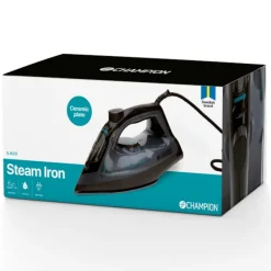 Champion Strykjärn-Ångstrykjärn Ceramic 2400W SJ500 Svart