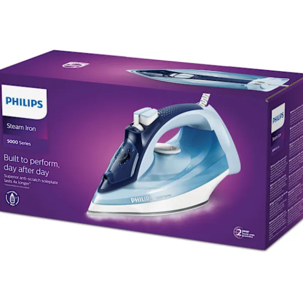 Philips Strykjärn-Ångstrykjärn DST5030/20 2400W Steamglide sula