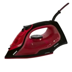 BOMANN Strykjärn-Ångstrykjärn med 7 funktioner 2200W DB 6035 CB Svart/Röd