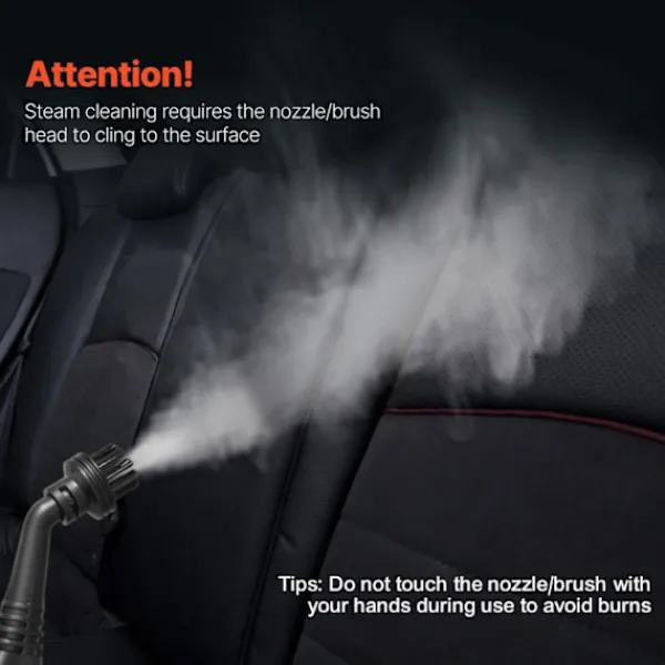 DUOKU Ångtvättar-Ångtvätt - - CB-101A - 2000 W - Tank 1,5 L - Sladd 5 m