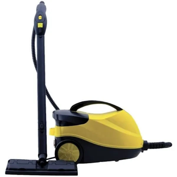 HKOENIG Ångtvättar-Ångtvätt - - NV6200 - Tryck 4 bar - Kapacitet 1,5L - Autonomi 45min gult och svart