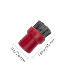 Fönsterrengöring-Ångtvätt Glasfönster Munstycke Rund Borste För Sc1 Sc2 Sc3 Sc4 Sc5