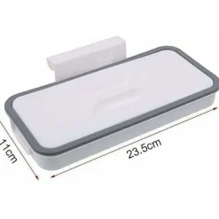 High quality Soptunnor-Ny sopsäckshållare med klämma Kompatibel med låda/dörr/möbler, idealisk för husbil, resa, hem, kök, avfallssortering