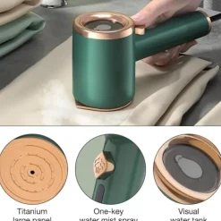 Blue dream Ångtvättar-(Off-white) Mini Resefållbart Strykjärn, Fällbart Ångstrykjärn (med 50 ml Vattentank), 180 Graders Fällbar Strykmaskin, Mini Resstrykjärn, Lämplig för Hem och Resor | Fyndiq