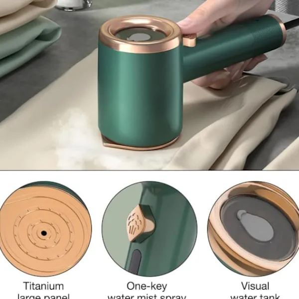 Blue dream Ångtvättar-(Off-white) Mini Resefållbart Strykjärn, Fällbart Ångstrykjärn (med 50 ml Vattentank), 180 Graders Fällbar Strykmaskin, Mini Resstrykjärn, Lämplig för Hem och Resor | Fyndiq