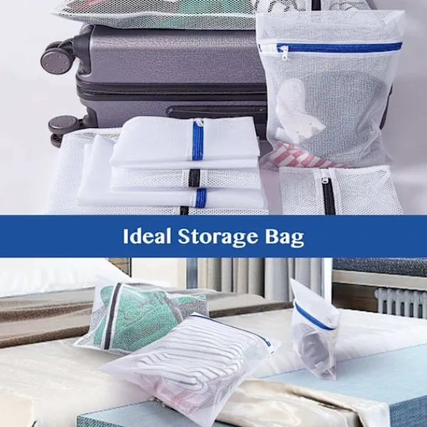 Otego Tvättillbehör-Organiseringsset för Resväskor - Perfekt för Resan - Väskinsats