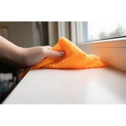 Svampar & Dukar-12-Pack - Mikrofiberduk / Rengöringsduk / Putsduk