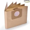 Dammsugare & Tillbehör-10-pack 6.959-130.0 pappersdammsugarpåse A 2201/2204/2504 kompatibel med Kärcher WD3 WD3P våt- och torrdammsugare ersättning/NC/