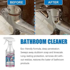 other Rengöringsmedel-3-pack Badrumsavkalkare Kraftfull Rengöring Snabbt Avlägsna Skumrengöringsmedel För Badkar Toalett Dusch Sänka Glas