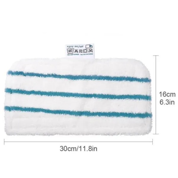 Generic Städmoppar-5-pack Black Decker Mikrofiberdukar för Ångmoppar - Alternativ till FSMP20 FSM1630, FSM1616, FSM1321, FSM1605, FSMH13151SM ETC