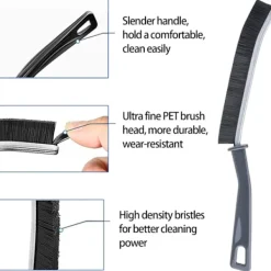 Fönsterrengöring-2-pack borste för rengöring av smala utrymmen-FM-