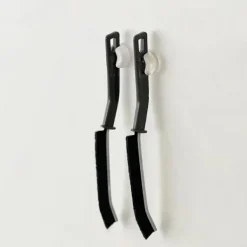 Fönsterrengöring-2-pack borste för rengöring av smala utrymmen-FM-