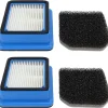YIXI Dammsugare & Tillbehör-2-pack dammsugarfilter ersättningsdelar för Electrolux Q6 Q7 Q8 Wq61 Wq71 Wq81