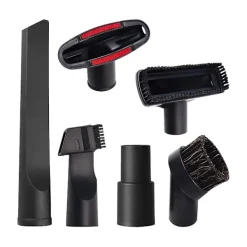 Crowned Dammsugare & Tillbehör-6-pack dammsugarmunstycken, 32 mm dammsugarborstar, ersättningsborstar och munstycken, multifunktionella