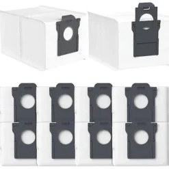 Dammsugare & Tillbehör-10-pack dammsugarpåsar för Dreame X30 Ultra / X40 Ultra / L10s Pro Ultra robotdammsugare