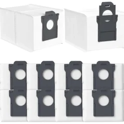Dammsugare & Tillbehör-10-pack dammsugarpåsar för Dreame X30 Ultra / X40 Ultra / L10s Pro Ultra robotdammsugare