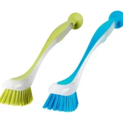 Svampar & Dukar-2-pack diskborste med sugpropp