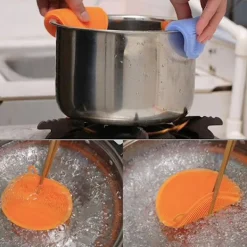 Otego Svampar & Dukar-2-pack Disksvamp i silikon - Magnic Silicone Dish Sponge Washing