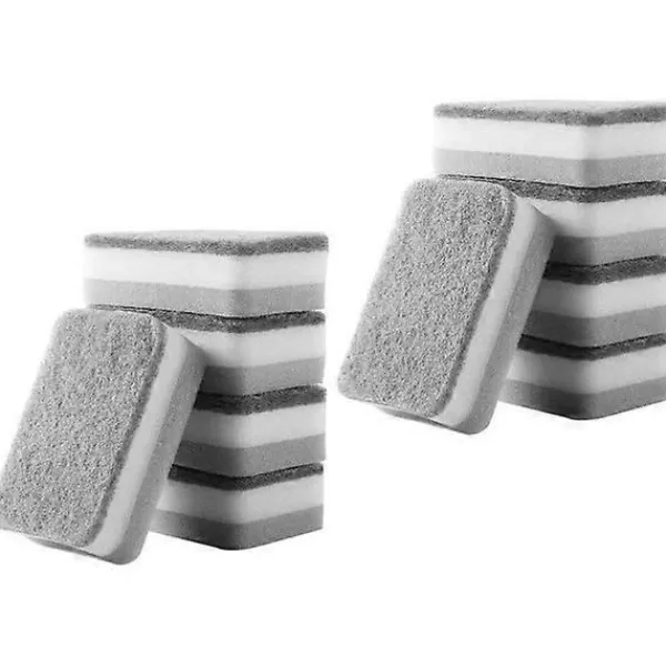 Svampar & Dukar-10-pack Disktrasor Skursvampar Mild Tvättbar