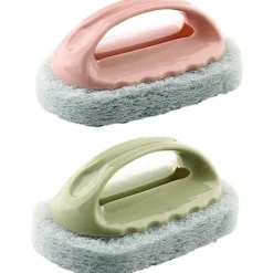 Svampar & Dukar-2-pack djuprengöringsborste, köksskrubb borste, skrubbsvamp