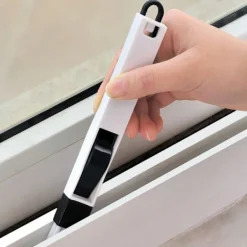 Fönsterrengöring-2-pack dörr- och fönsterfalsrengöringsborstar