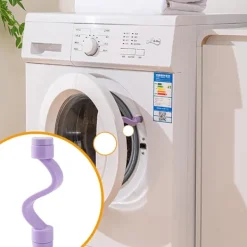 Tvättillbehör-3-pack, Dörrhållare för tvättmaskin, Magnetisk tvättmaskinsdörrtillbehör - Flexibel tvättmaskinsdörrstopp, Dörrhållare