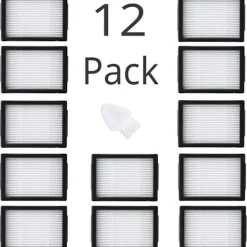 Dammsugare & Tillbehör-12-pack ersättningsfilter till iRobot Roomba i&e i1 i3 i4 i6 i7 i8 e5 e6+ J7 (ej för J7+) dammsugare reservdelar tillbehör