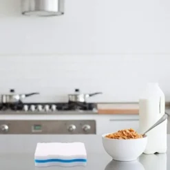 Svampar & Dukar-10-pack extra tjocka magiska melaminsvampar av högsta kvalitet för rengöring av fläckar på uteplatser, i kök, badrum, golv och väggar